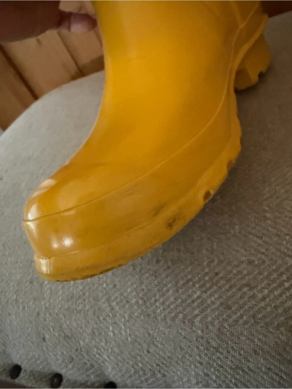 Hunter Original Yellow Rain Boots | Big Kids 3 Boys/4 Girls